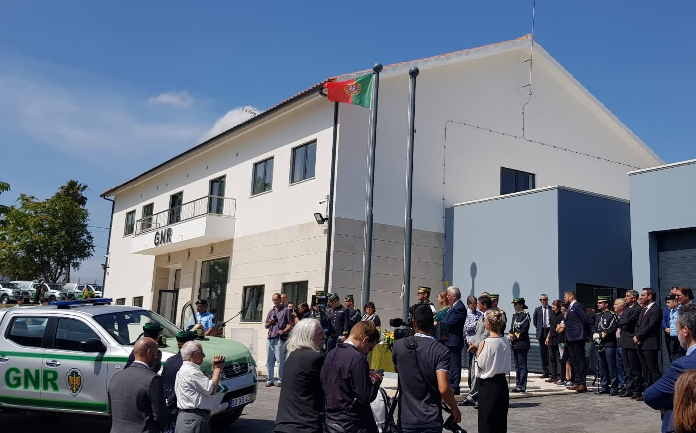 Inauguração do novo quartel da GNR de Alcanena